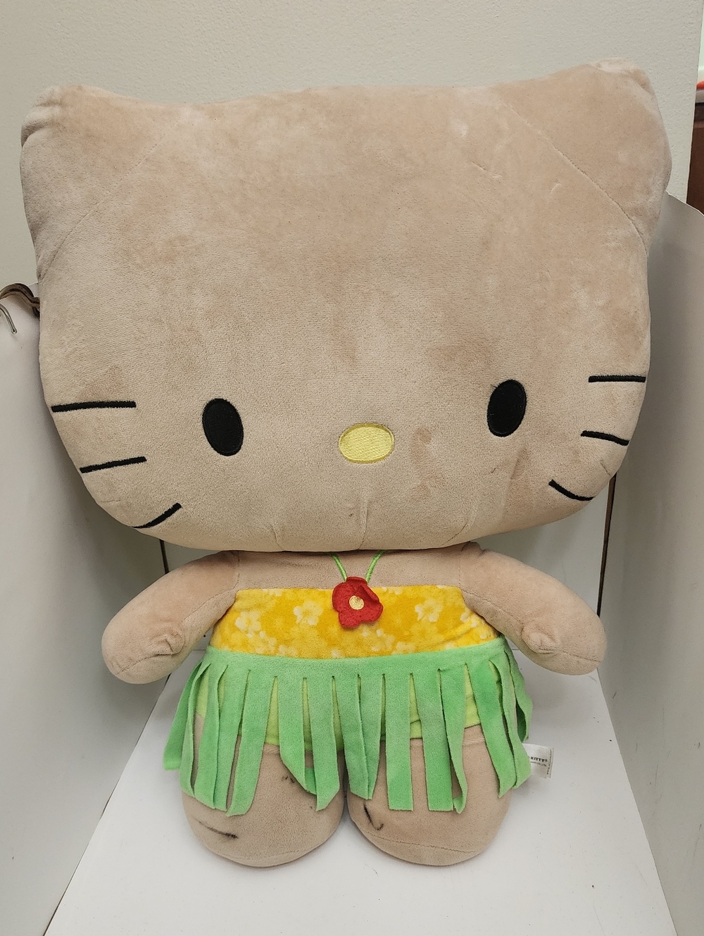 Jumbo Hello Kitty LUAU plush Brown Sunkissed 24"